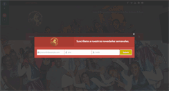 Desktop Screenshot of columnadefuego.com